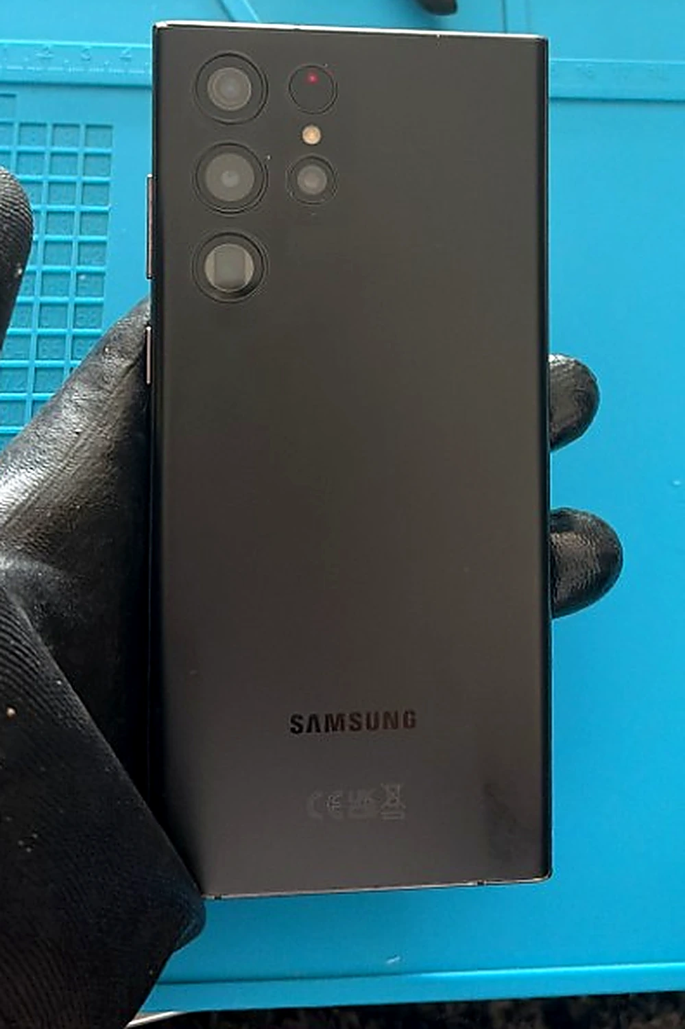 Samsung Ultra vitre arrière neuve après réparation